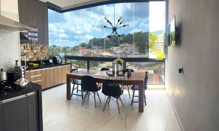 Casa com 3 suítes à venda, 133 m² por r$ 840.500 - jardim maristela - atibaia/sp