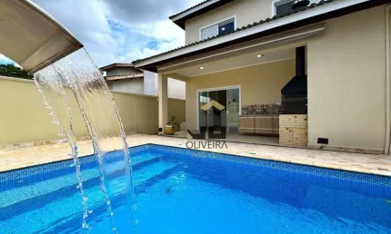 Casa com 3 dormitórios à venda, 183 m² por R$ 1.100.000,00 - Condomínio Terras de Atibaia I - Atibaia/SP
