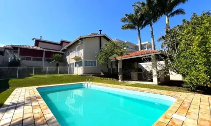 Casa com 5 dormitórios à venda, 335 m² por r$ 3.050.000 - resid fazenda do porto - atibaia/sp