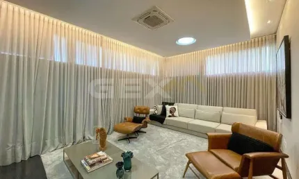 Casa à venda no condomínio Ville Royalle, com 4 suítes, 3 salas e área gourmet.