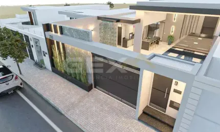 Casa à venda no bairro São Roque, 3 quartos sendo 1 suíte com closet, 4 vagas. (