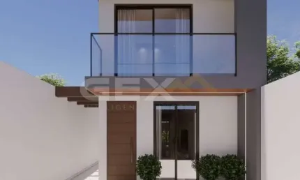 Casa duplex à venda no bairro Fábio Notini, 3 quartos, 1 suíte e 2 vagas.