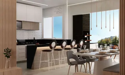 Apartamento tipo em construção no bairro santa clara.
