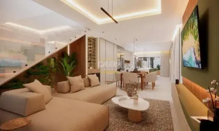 Sobrado geminado no jardim sofia com 3 quartos para venda, 172 m²