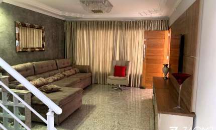 Sobrado para Venda em Santo André, Jardim Oriental, 3 dormitórios, 4 banheiros, 6 vagas