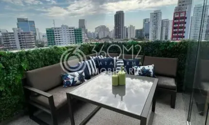 Cobertura Duplex para Venda em São Paulo, Pinheiros, 2 dormitórios, 1 suíte, 2 banheiros, 2 vagas