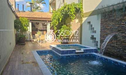 Casa para Venda em Santo André, Santa Maria, 3 dormitórios, 2 suítes, 5 banheiros, 4 vagas