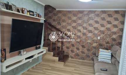 Sobrado para Venda em Santo André, Vila Marina, 3 dormitórios, 3 suítes, 5 banheiros, 2 vagas