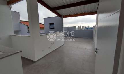 Cobertura para Venda em Santo André, Paraíso, 2 dormitórios, 1 suíte, 3 banheiros, 1 vaga