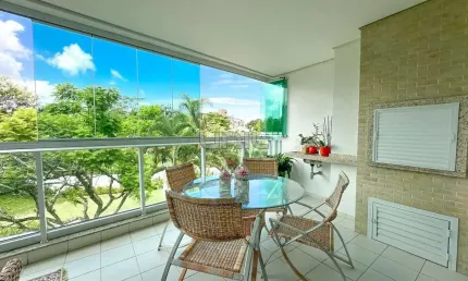 Apartamento com 3 quartos à venda no cacupé, florianópolis , 168 m2 por r$ 1.950.000