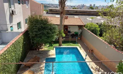 Sobrado para Venda em Santo André, Campestre, 3 dormitórios, 3 suítes, 5 banheiros, 5 vagas