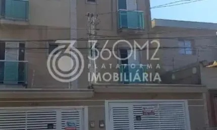 Cobertura para venda em santo andré, vila junqueira, 2 dormitórios, 1 banheiro, 1 vaga