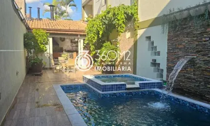 Casa para Venda em Santo André, Santa Maria, 3 dormitórios, 2 suítes, 5 banheiros, 4 vagas