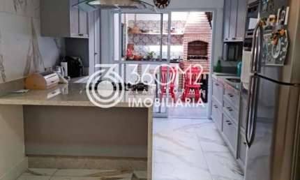 Sobrado para Venda em Santo André, Parque Oratório, 3 dormitórios, 1 suíte, 3 banheiros, 4 vagas