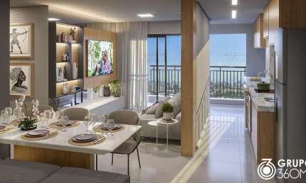 Apartamento para Venda em Santo André, Jardim, 2 dormitórios, 1 suíte, 2 banheiros, 1 vaga