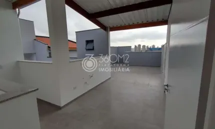 Cobertura para Venda em Santo André, Paraíso, 2 dormitórios, 1 suíte, 2 banheiros, 2 vagas