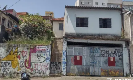 Terreno para Venda em Santo André, Vila Luzita, 1 dormitório, 1 banheiro, 2 vagas