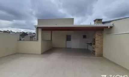 Cobertura para venda em santo andré, vila gilda, 2 dormitórios, 1 suíte, 2 banheiros, 2 vagas