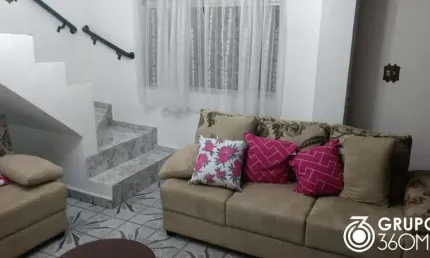 Sobrado para Venda em Santo André, Vila Aquilino, 2 dormitórios, 2 banheiros, 10 vagas