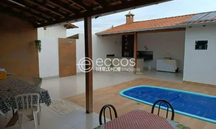 Casa à venda, 2 quartos, 1 suíte, 3 vagas, Cidade Jardim - Uberlândia/MG