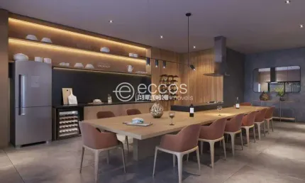 Apartamento à venda, 3 quartos, 1 suíte, 2 vagas, Jardim Karaíba - Uberlândia/MG