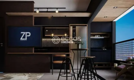 Apartamento à venda, 1 quarto, 1 suíte, 1 vaga, Saraiva - Uberlândia/MG