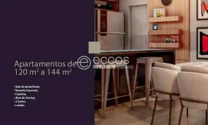 Apartamento à venda, 3 quartos, 3 suítes, 2 vagas, Granja Marileusa - Uberlândia/MG
