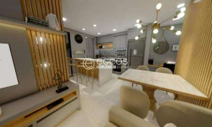 Apartamento à venda, 2 quartos, 1 suíte, 1 vaga, Novo Mundo - Uberlândia/MG