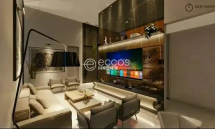 Casa em condomínio à venda, 4 quartos, 4 suítes, 2 vagas, Granja Marileusa - Uberlândia/MG