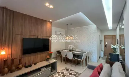Apartamento à venda, 3 quartos, 1 suíte, 2 vagas, Santa Mônica - Uberlândia/MG