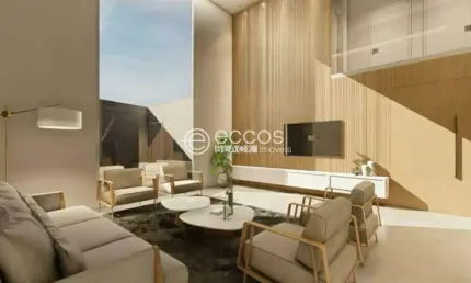 Casa em condomínio à venda, 4 quartos, 4 suítes, 2 vagas, Jardim Sul - Uberlândia/MG