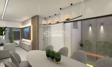 Casa à venda, 2 quartos, 1 suíte, 1 vaga, Shopping Park - Uberlândia/MG