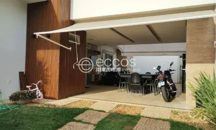 Casa em condomínio à venda, 3 quartos, 1 suíte, 2 vagas, Aclimação - Uberlândia/MG