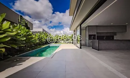 Casa em condomínio à venda, 5 quartos, 3 suítes, 4 vagas, jardim sul - uberlândia/mg