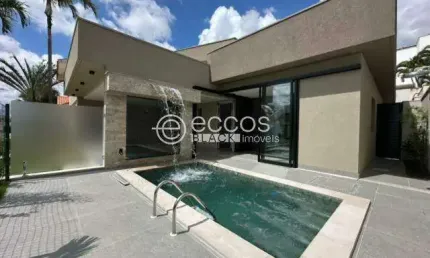 Casa em condomínio à venda, 3 quartos, 3 suítes, 4 vagas, Nova Uberlândia - Uberlândia/MG
