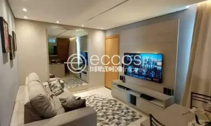 Apartamento à venda, 2 quartos, 1 vaga, aclimação - uberlândia/mg