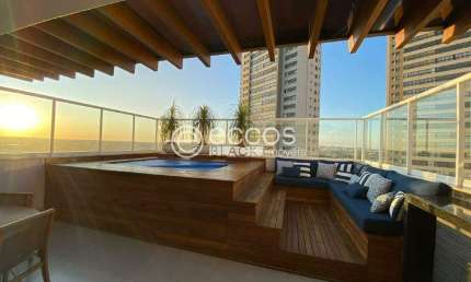 Cobertura para aluguel, 3 quartos, 3 suítes, 3 vagas, Jardim Karaíba - Uberlândia/MG