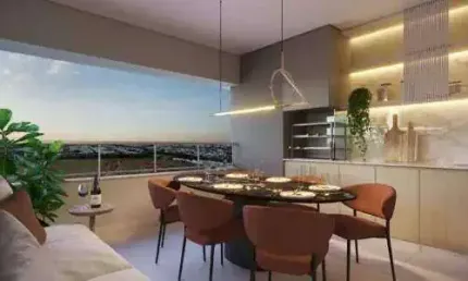 Apartamento à venda, 3 quartos, 3 suítes, 2 vagas, gávea - uberlândia/mg