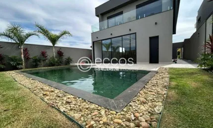 Casa em condomínio à venda, 4 quartos, 3 suítes, 4 vagas, gávea - uberlândia/mg