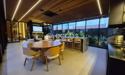 Casa em condomínio à venda, 4 quartos, 4 suítes, 2 vagas, Laranjeiras - Uberlândia/MG