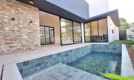 Casa em condomínio à venda, 4 quartos, 4 suítes, 2 vagas, Gávea - Uberlândia/MG