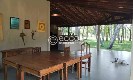 Chácara à venda, 2 quartos, 2 suítes, 1 vaga, área rural de uberlândia - uberlândia/mg