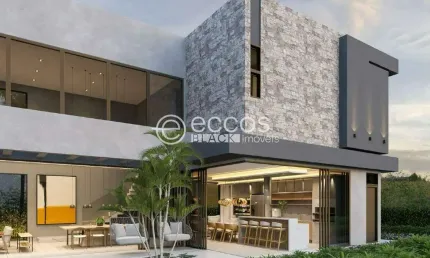 Casa em condomínio à venda, 3 quartos, 3 suítes, 4 vagas, Gávea - Uberlândia/MG