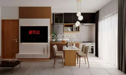 Apartamento à venda, 2 quartos, 1 suíte, 1 vaga, Tubalina - Uberlândia/MG