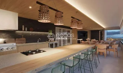 Apartamento à venda, 2 quartos, 1 suíte, 2 vagas, Tibery - Uberlândia/MG