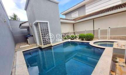 Casa em condomínio à venda, 4 quartos, 4 suítes, 2 vagas, Jardim das Palmeiras - Uberlândia/MG