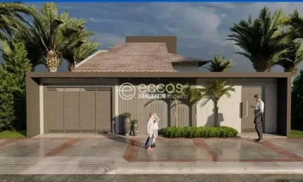 Casa à venda, 3 quartos, 3 suítes, 2 vagas, Aclimação - Uberlândia/MG