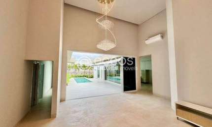 Casa em condomínio à venda, 4 quartos, 4 suítes, 4 vagas, Jardim Sul - Uberlândia/MG