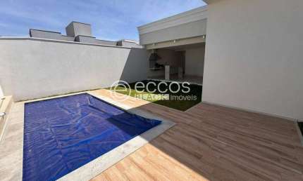 Casa em condomínio para aluguel, 3 quartos, 3 suítes, 2 vagas, Gávea Sul - Uberlândia/MG
