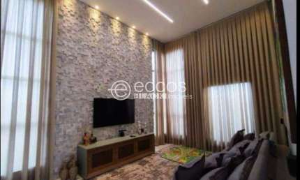 Casa em condomínio à venda, 3 quartos, 3 suítes, 1 vaga, Residencial Mário de Almeida Franco - UBERABA/MG